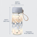 Bentgo Kids Whimsy & Wonder Prints Water Bottle