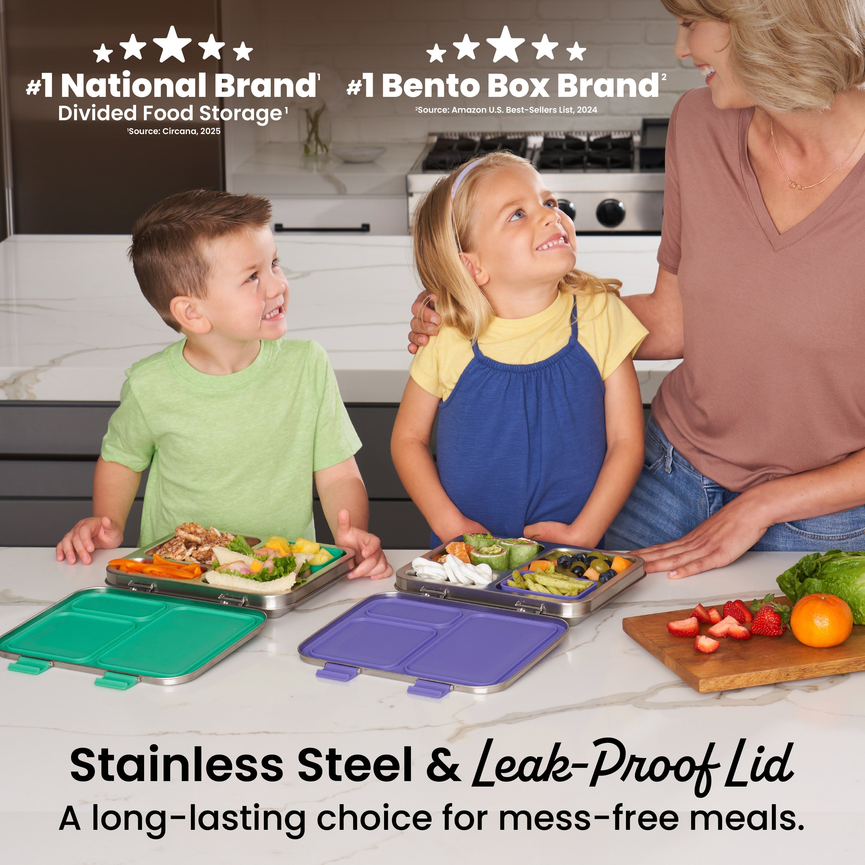 Bentgo Kids Stainless Steel Lunch Box