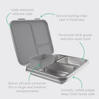 Bentgo Kids Stainless Steel Lunch Box - Personalized
