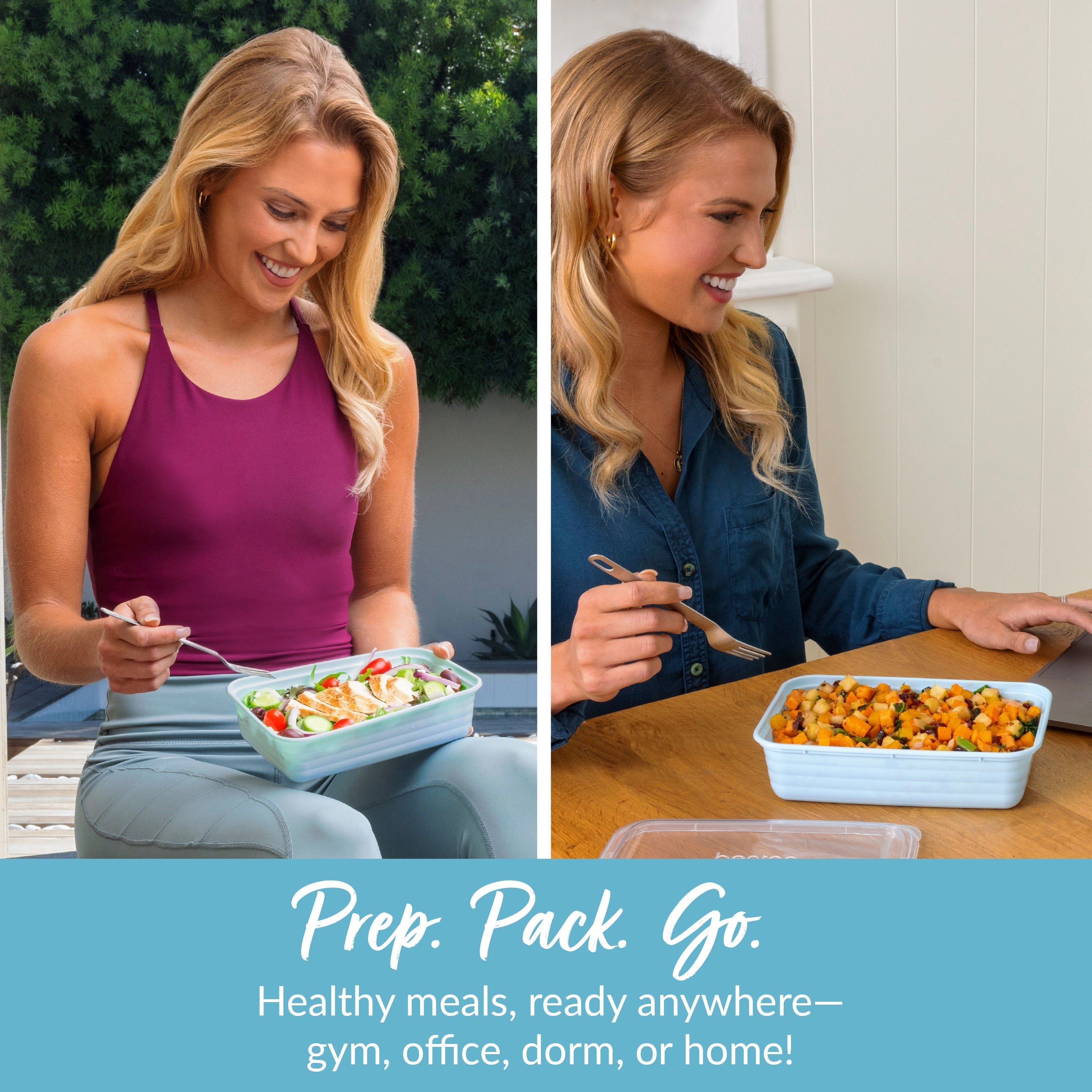 Bentgo Prep 1-Compartment Meal Prep Containers (20-Piece)